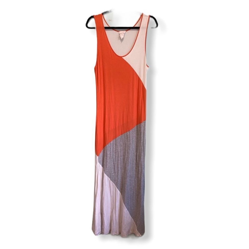 Romeo & Juliet Couture Color Block Maxi Dress